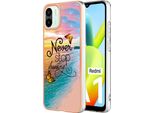Custodia Per Xiaomi Redmi A1, Custodia In Silicone Tpu Antiurto A Fantasia Oro