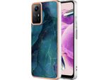 Custodia Per Xiaomi Redmi Note 12S, Custodia In Silicone Tpu A Fantasia, Paraurti Antiurto Verde Scuro