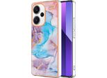 Custodia Per Xiaomi Redmi Note 13 Pro+ 5G, Custodia In Silicone Tpu Antiurto A Fantasia, Blu