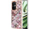 Custodia Per Oneplus Nord Ce 3 Lite / Nord N30, Custodia In Silicone Tpu Antiurto A Fantasia Caffè