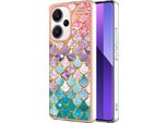 Custodia Per Xiaomi Redmi Note 13 Pro+ 5G, Custodia In Silicone Tpu Antiurto A Fantasia Colorato