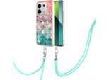Custodia Con Cinturino Per Xiaomi Redmi Note 13 Pro 5G, Custodia In Tpu A Fantasia Con Cinturino Regolabile Colorato