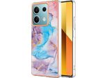 Custodia Per Xiaomi Redmi Note 13 5G, Custodia In Silicone Tpu Antiurto A Fantasia, Blu