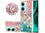 Custodia Per Oneplus Nord CE3, Custodia Protettiva In Silicone Tpu A Fantasia Con Supporto Ad Anello Colorato