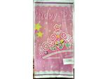 Unique Party - Tovaglia Per Festa "Compleanno Principessa"", Plastica SG35037 (Taglia Unica) (Rosa)"