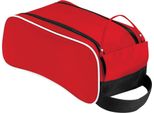 Quadra - Borsa Per Scarpe "Teamwear"" RW9931 (Taglia Unica) (Nero/Rosso/Bianco)"