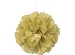 Unique Party - Bobble - Decorazione Da Appendere, Carta Velina 3-Pack SG25604 (Taglia Unica) (Oro)