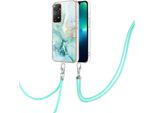 Custodia Con Cinturino Per Xiaomi Redmi Note 11 4G/Note 11S, Paraurti In Tpu Morbido, Custodia Protettiva, Con Cinturino Regolabile Verde