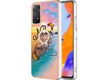 Custodia Per Xiaomi Redmi Note 11 Pro 5G/4G, Custodia Protettiva In Silicone Tpu A Fantasia Con Supporto Ad Anello Oro