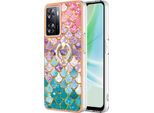 Custodia Per Oneplus Nord N300, Custodia Protettiva In Silicone Tpu A Fantasia Con Supporto Ad Anello Colorato
