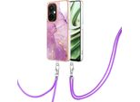 Custodia Con Cinturino Per Oneplus Nord Ce 3 Lite/Nord N30, Paraurti In Tpu Morbido, Custodia Protettiva, Con Cinturino Regolabile Rosa