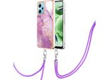 Custodia Con Cinturino Per Xiaomi Poco X5 /Redmi Note 12 5G, Paraurti In Tpu Morbido, Custodia Protettiva, Con Cinturino Regolabile Rosa