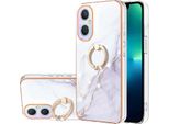 Custodia Marble Per Oneplus Nord N20 5G, Custodia Protettiva In Silicone Tpu Con Supporto Ad Anello Gold