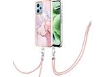 Custodia Con Cinturino Per Xiaomi Poco X5 /Redmi Note 12 5G, Paraurti In Tpu Morbido, Custodia Protettiva, Con Cinturino Regolabile Oro Rosa