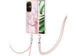 Custodia Con Cinturino Per Oneplus Nord Ce 3 Lite/Nord N30, Paraurti In Tpu Morbido, Custodia Protettiva, Con Cinturino Regolabile Oro Rosa