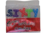 Seleziona Le Candele, 60° Compleanno - Cera SG28204 (Taglia Unica) (Colorato)