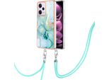 Custodia Con Cinturino Per Xiaomi Poco X5 Pro/Redmi Note 12 Pro 5G, Paraurti In Tpu Morbido, Custodia Protettiva, Con Cinturino Regolabile Verde