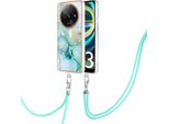 Custodia Con Cinturino Per Xiaomi Redmi A3, Paraurti In Tpu Morbido, Custodia Protettiva, Con Cinturino Regolabile Verde