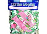 Amscan - Lettera - Bandiera, Buon Compleanno SG34387 (Taglia Unica) (Rosa/Verde)