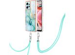 Custodia Con Cinturino Per Xiaomi Redmi Note 12 4G, Paraurti In Tpu Morbido, Custodia Protettiva, Con Cinturino Regolabile Verde