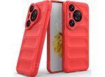 Custodia Per Huawei Pura 70 Pro / 70 Pro+ Custodia Protettiva In Silicone Tpu Morbido Antiurto Rosso