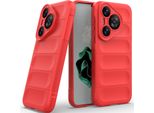 Custodia Per Huawei Pura 70 Custodia Protettiva In Silicone Tpu Morbido Antiurto Rosso