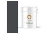 Intonaco Alla Resina Siliconica | Grigio Acciaio Ral 7024 Intonaco Da Rullo Intonaco Al Silicone | Intonaco Per Facciate | Intonaco A Raschietto Intonaco Strutturato Intonaco Finito Pareti E Soffitti | 15 Kg 1 Mm
