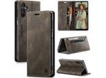 Custodia Galaxy A15, Custodia Retrò In Finto Cuoio, Supporto E Custodia Protettiva Per Samsung Galaxy A15 5G/4G Kupfer