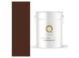 Intonaco A Base Di Resine Siliconiche | Intonaco A Rullo Marrone Mogano Intonaco Siliconico | Intonaco Per Facciate | Intonaco Per Graffi Topcoat Intonaco Strutturato Intonaco Finito Pareti E Soffitti | 15 Kg 1 Mm