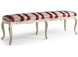 Casa Padrino Luxury Baroque Bench Bordeaux Red / Beige / Cream 164 Cm - Mobili Barocchi - Italy