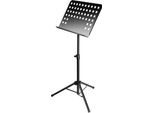 Leggio Nero Leggio Nero - Ampio Supporto - Altezza Regolabile Fino A 120 Cm - Base Pieghevole Con 3 Supporti E Piedini Antiscivolo