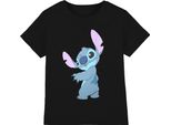 Lilo & Stitch - Maglietta "Stitch Turn"" Per Uomo/Donna Unisex RO11141 (L) (Nero)"