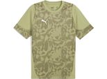Puma Teamcup Maglia Da Allenamento Uomo Oliva Argento Taglia L