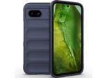 Custodia Per Google Pixel 8A Custodia Protettiva In Silicone Tpu Morbido Antiurto Blu Scuro