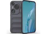 Custodia Per Huawei Pura 70 Art Custodia Protettiva In Silicone Tpu Morbido Antiurto Grigio Scuro