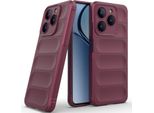 Custodia Per Realme C63 Custodia Protettiva In Silicone Tpu Morbido Antiurto Borgogna