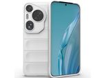 Custodia Per Huawei Pura 70 Art Custodia Protettiva In Silicone Tpu Morbido Antiurto Bianco