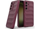 Custodia Per Samsung Galaxy S24 Fe Custodia Protettiva In Silicone Tpu Morbido Antiurto Maroon