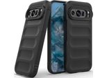 Custodia Per Google Pixel 9 Pro Custodia Protettiva In Silicone Tpu Morbido Antiurto Nero