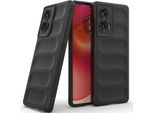 Custodia Per Motorola Edge 50 Fusion Custodia Protettiva In Silicone Tpu Morbido Antiurto Nero