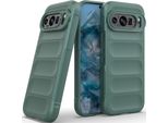 Custodia Per Google Pixel 9 Pro Custodia Protettiva In Silicone Tpu Morbido Antiurto Verde