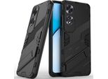 Custodia Armor Per Oppo A60 Custodia Protettiva Antiurto Ibrida In Pc Tpu Con Funzione Stand Nero