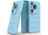 Custodia Per Huawei Pura 70 Art Custodia Protettiva In Silicone Tpu Morbido Antiurto Blu