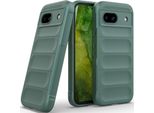Custodia Per Google Pixel 8A Custodia Protettiva In Silicone Tpu Morbido Antiurto Verde