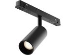 Sistema Di Binari Magnetici Maytoni Focus Exility 48V Luce A Binario Led 5W Dimmerabile Nero 90Ra UGR<15