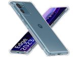 Custodia Per Motorola Edge 40 / Edge (2023) Custodia Morbida E Trasparente Per Telefoni Cellulari Con Angoli Rinforzati, Copertura Protettiva Per Paraurti