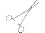 Pinza - Lunghezza 16 Cm - Punta Scanalata E Ricurva - Acciaio Inox