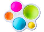 Fat Brain Toys Dimpl Giocattolo Sensoriale Trasparente Trasparente Taglia Unica