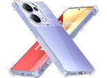 Custodia Per Xiaomi Redmi Note 13 Pro 4G Trasparente Morbido Tpu Bumper, Custodia Protettiva Antiurto