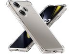 Custodia Per Xiaomi Poco F6 Custodia Morbida E Trasparente Per Telefoni Cellulari Con Angoli Rinforzati, Copertura Protettiva Per Paraurti